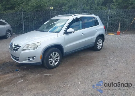 2009 Volkswagen Tiguan Se z USA, uszkodzony, nr VIN WVGBV75N99W527290